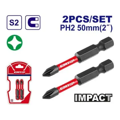 2 PH2 битови 50mm Emtop ESBTM5PH250