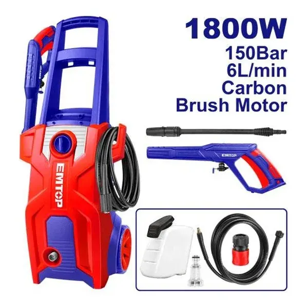 Апарат за миење коли Emtop EHPW1801 - преден поглед - Centimetar