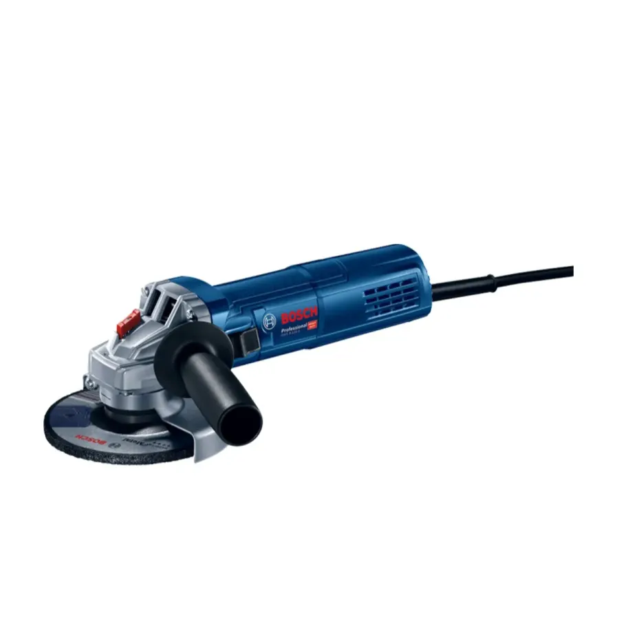 Брусалица 900W 125mm GWS 9-125 S -Bosch - преден поглед - Centimetar