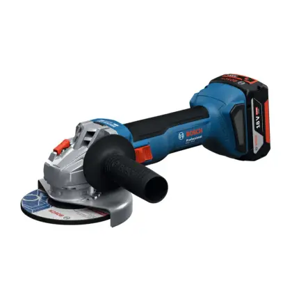 Брусалица батериска 125mm 2x4.0Ah GWS 18V-8 - Bosch — Брусалици на батерија