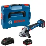 Брусалица батериска 125mm GWS 18V-10 - Bosch - горен поглед - Centimetar