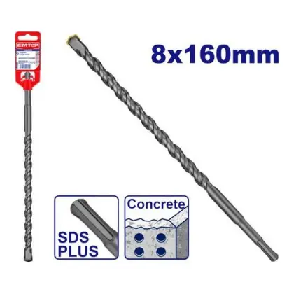 Puntë SDS-plus 8x160mm Emtop, Punto për beton