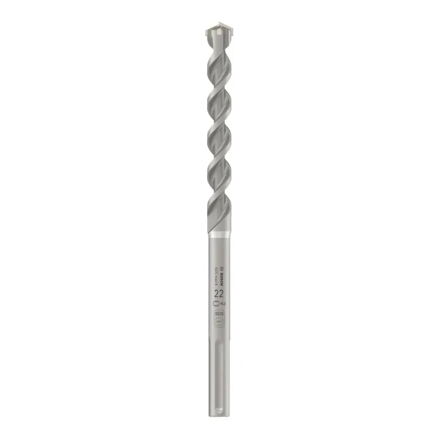 Бургија за бетон Bosch PRO SDS-Max-4 22×200×320 mm - преден поглед - Centimetar