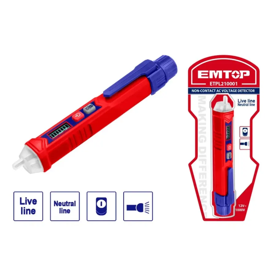 Дигитален фазомер Emtop - преден поглед - Centimetar