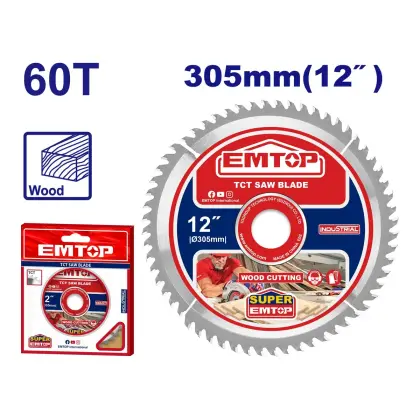 Диск за дрво 305мм Emtop ETCT1305601