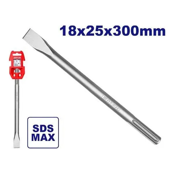 Длето SDS Max 18x25x300мм Emtop ECHS633002 - преден поглед - Centimetar