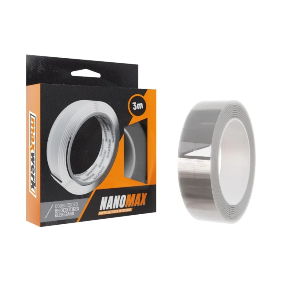 Двострана трака Nano Max 30mm x 3m - Maxwerk - преден поглед - Centimetar