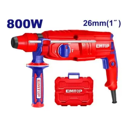 Електрична дупчалка-чекан Emtop ERHRL801