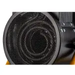 Електрична грејалка индустриска 2kW IPX4 со регулација NEO Tools - горен поглед - Centimetar