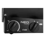 Elektriçna grejalka industriska 2kW metalno kukjishte NEO Tools 90-065, Ngrohje 2
