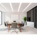 Електрична Конвекторска Греалка 2000W IP24, Калено Стакло, NEO Tools - заден поглед - Centimetar