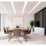 Електрична Конвекторска Греалка Wi-Fi 2000W IP24, TUYA, NEO Tools - заден поглед - Centimetar