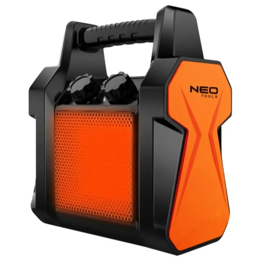 Грелка Керамичка PTC 2kW со Термостат NEO Tools (90-060) - преден поглед - Centimetar