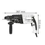 Хилта SDS Plus 790W 2.7J GBH 240 - Bosch - заден поглед - Centimetar