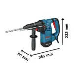 Хилта SDS Plus 800W 3.1J GBH 3-28 DRE - Bosch - детал - Centimetar