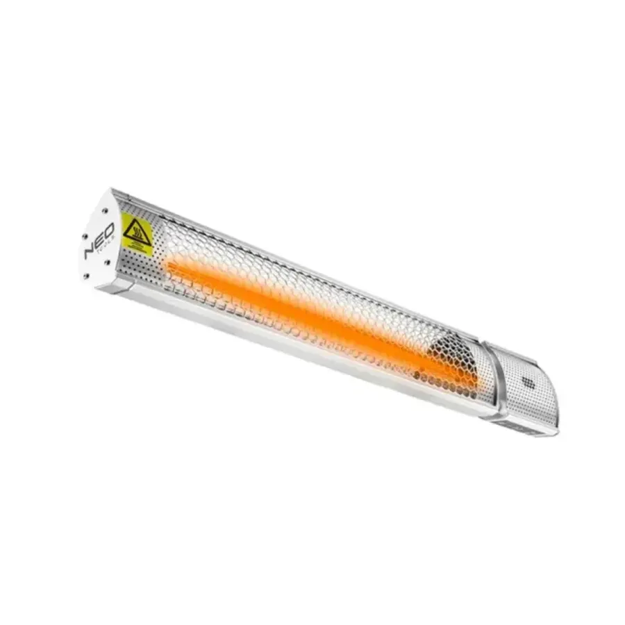 Инфрацрвен грејач 2000W IP55 со далечински управувач NEO Tools - преден поглед - Centimetar