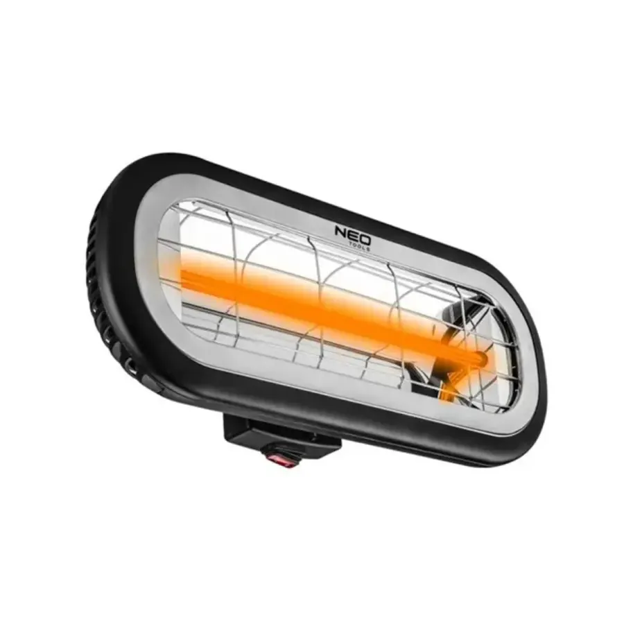Инфрацрвена греалка 2000W, IP65 со amber ламба NEO Tools - преден поглед - Centimetar
