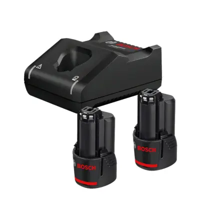 Сет батерии и полнач 2 x GBA 12V 3.0Ah Батерии + GAL 12V-40 Брз Полнач - Bosch
