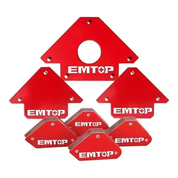 Комплет од 7 парчиња магнетни држачи Emtop EMWH7002 - преден поглед - Centimetar