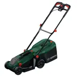 Косилка за трева батериска Rotak 18V-32 SET - Bosch - преден поглед - Centimetar