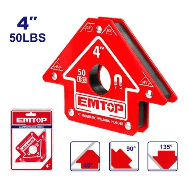 Магнетен држач 4 Emtop EMWH50042 - преден поглед - Centimetar
