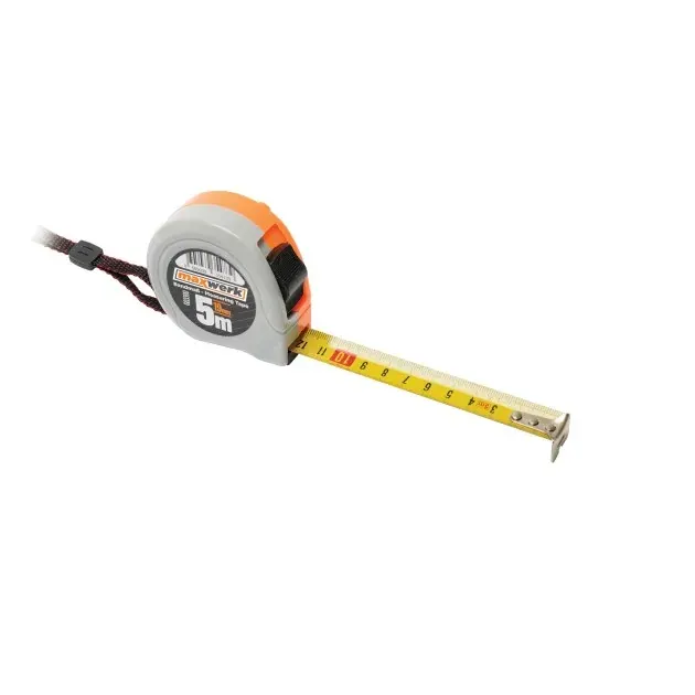 Метар 5 m x 19 mm портокалово-сив - Maxwerk — заден поглед