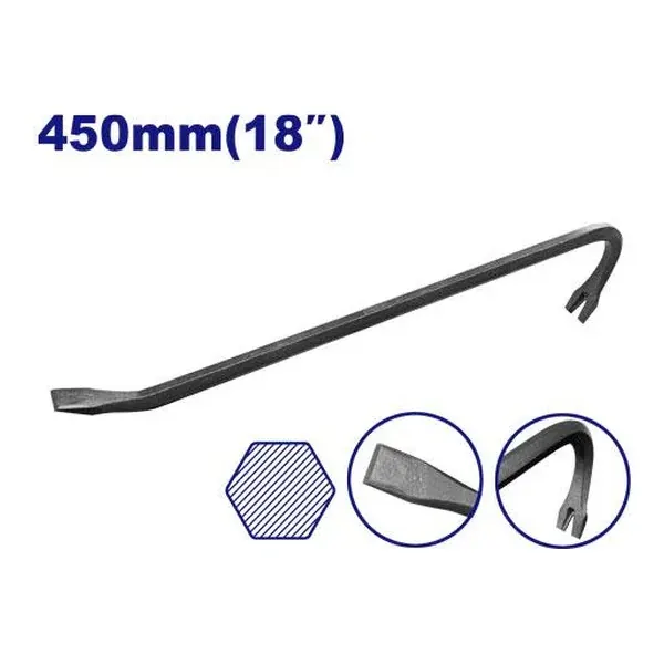Пајсер 450mm Emtop EMQB1345 - преден поглед - Centimetar