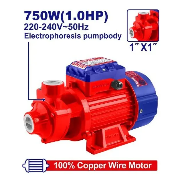 Пумпа за хидрофор 750W Emtop EWPPV07501 - преден поглед - Centimetar