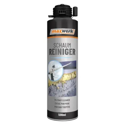 Pastrues për shkumë PUR 500ml - Maxwerk — ПУР пена
