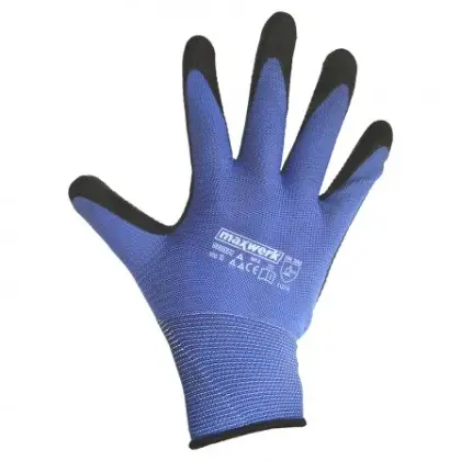 Ракавици Anti Slip бр. 10 сини - Maxwerk