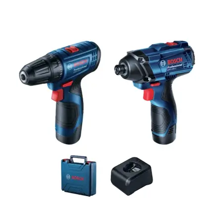 Сет GSR 120-Li + GDR 120-Li 2x2.0Ah - Bosch — Батериски сет алати