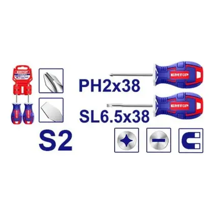 Set me 2 kaçavida SL6.5 dhe PH2 Emtop ESST03803, Kaçavida