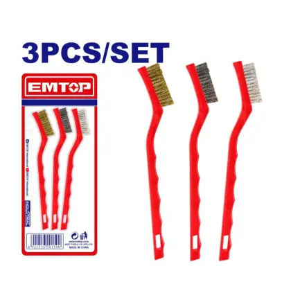 Сет од 3 четки Emtop EMBH3607