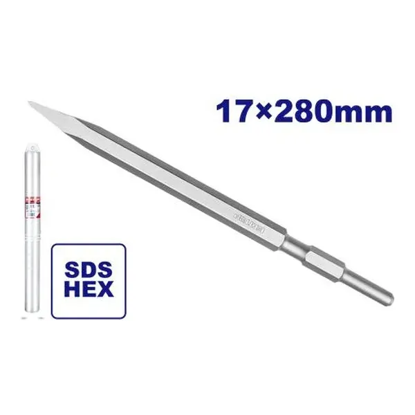 Шпиц за Hex 17x280mm Emtop ECHS072802 - преден поглед - Centimetar