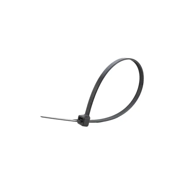 Стеги за каблови црни 2.5×150mm - Maxwerk — горен поглед