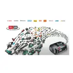 Тример за трева батериски (solo) UNIGRASSCUT 18V-26-500 - Bosch - заден поглед - Centimetar