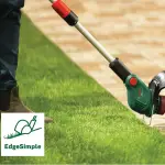 Тример за трева батериски UNIGRASSCUT 18V-26-500 - Bosch - заден поглед - Centimetar