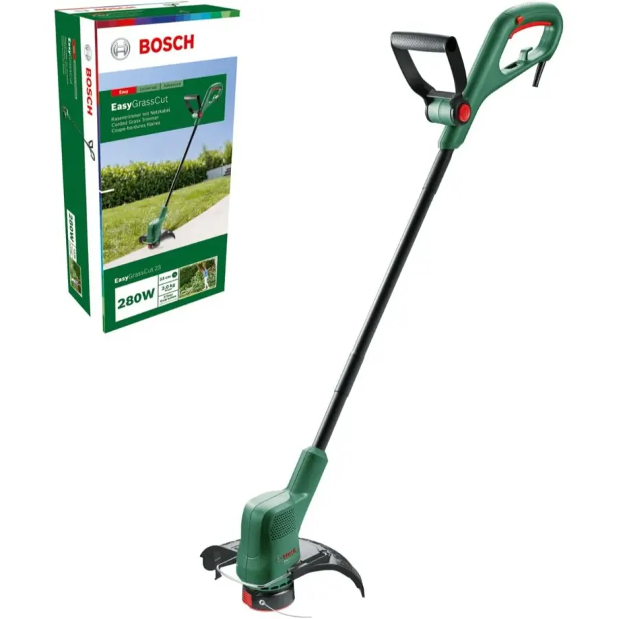 Тример за трева електричен 280W EASYGRASSCUT 23 - Bosch - горен поглед - Centimetar