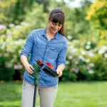 Тример за трева електричен 280W EASYGRASSCUT 23 - Bosch - заден поглед - Centimetar