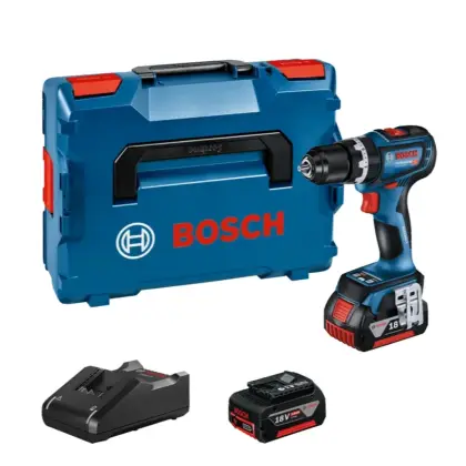 Ударна батериска штрафилица 2x4.0Ah ProCORE18V GSB 18V-90 C - Bosch — Штрафилици и одвртачи