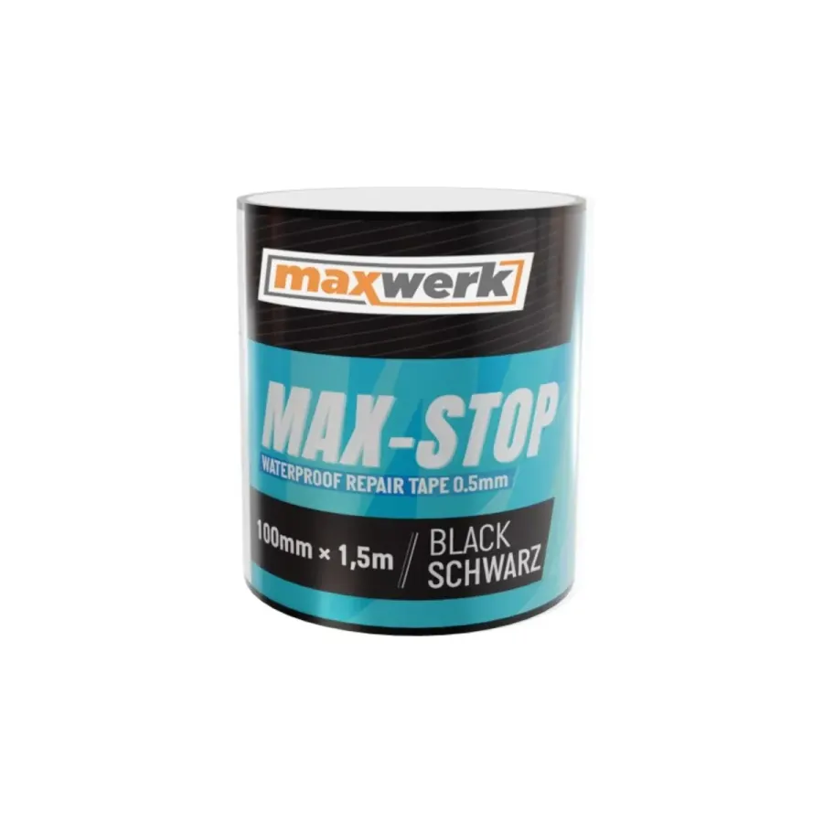 Водоотпорна лента MaxStop 10 cm x 1.5 m - Maxwerk - преден поглед - Centimetar