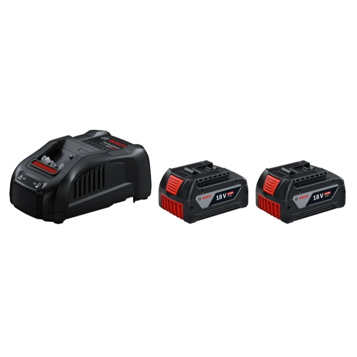 Bosch Сет батерии и полнач 2 x GBA 18V 5.0Ah Батерии + GAL 1880 CV Брз Полнач - Bosch