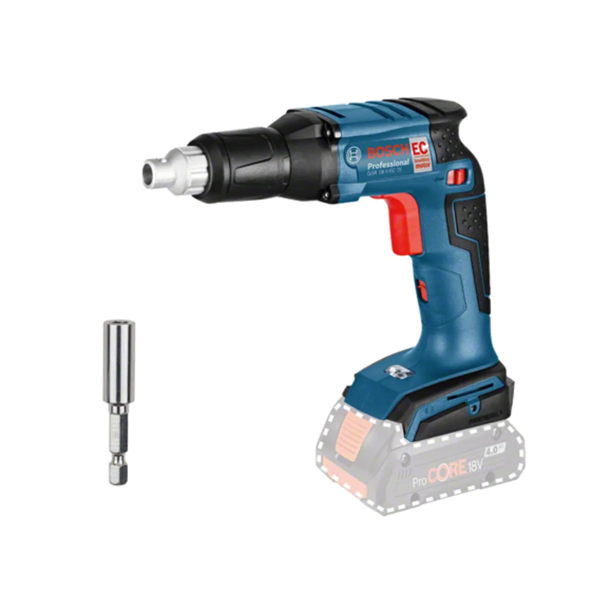 Bosch Штрафилица батериска за гипс картон GSR 18V-EC TE (без батерија) - Bosch