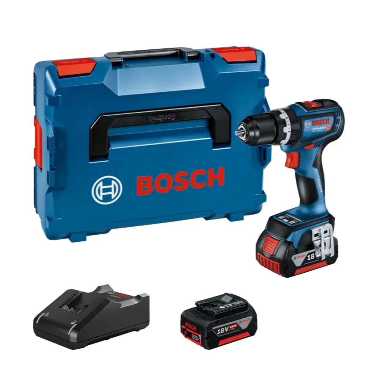 Bosch Ударна батериска штрафилица 2x4.0Ah ProCORE18V GSB 18V-90 C - Bosch